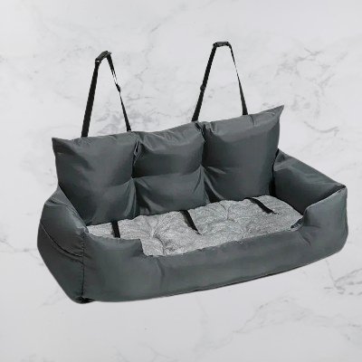 CarrierTravelDog™ - Gris - Niche toutou