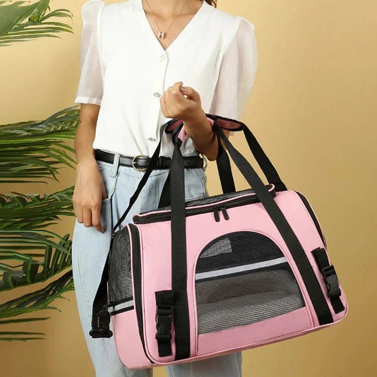 DogCarrierBag™ - Rose - Niche toutou