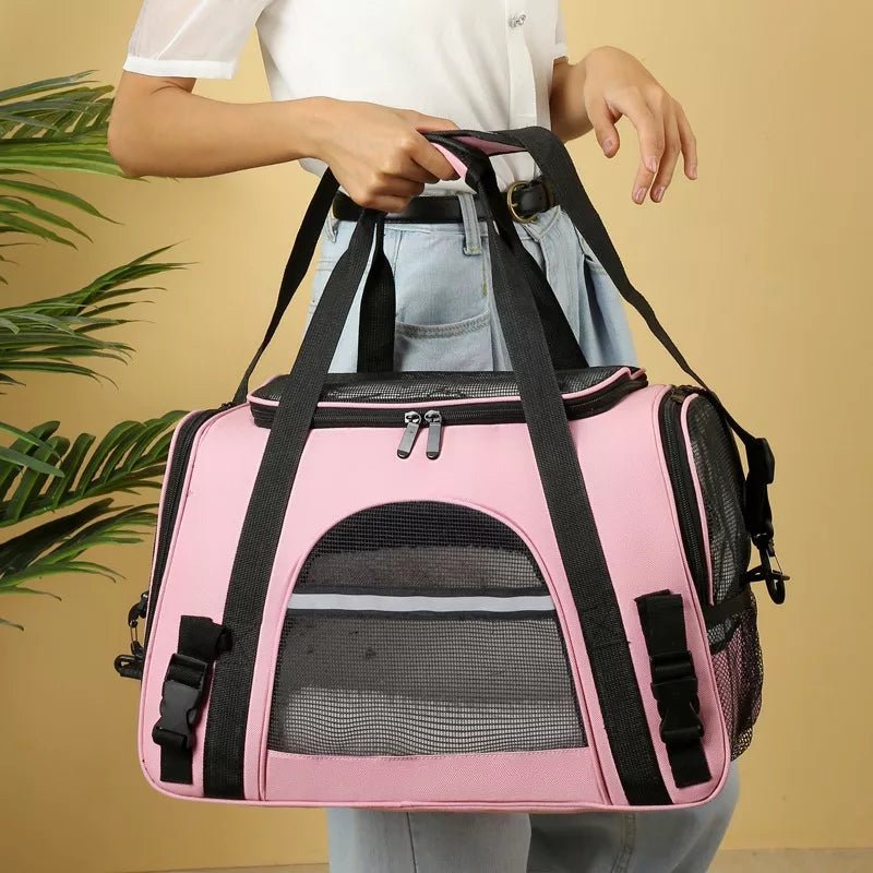 DogCarrierBag™ - Rose - Niche toutou