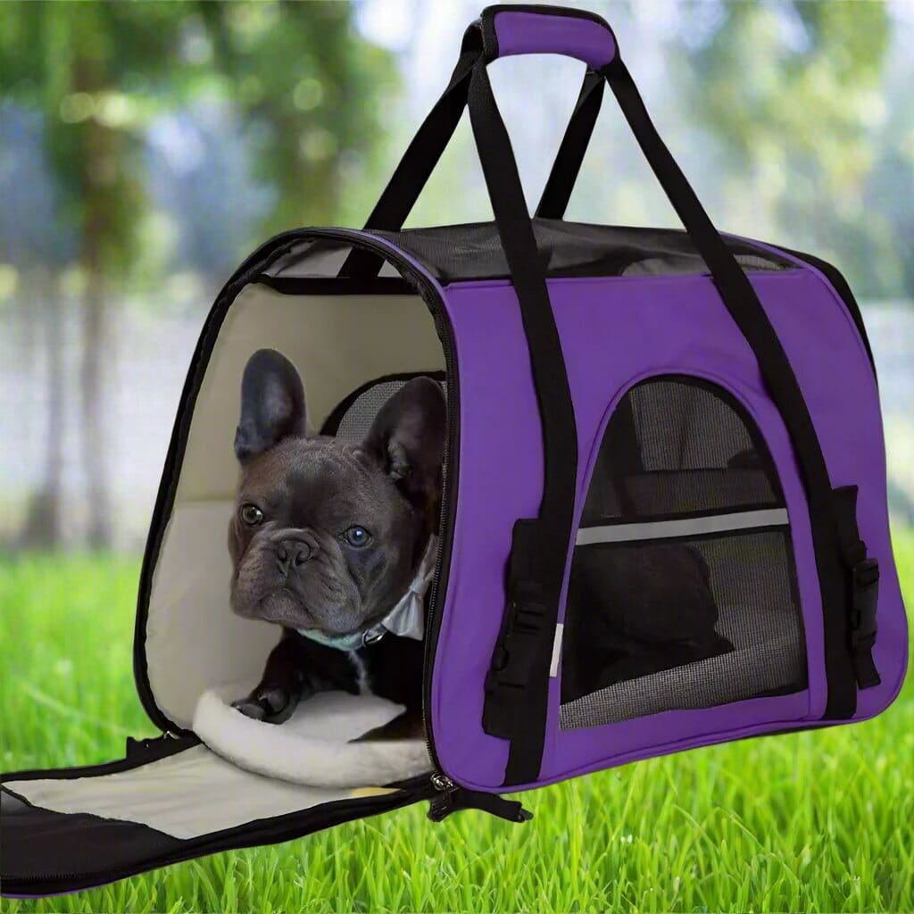 DogCarrierBag™ - Violet - Niche toutou